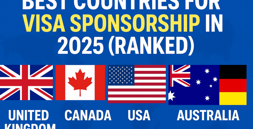 Work abroad with visa sponsorship