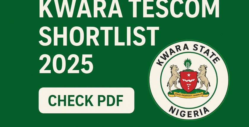 Kwara TESCOM Shortlist