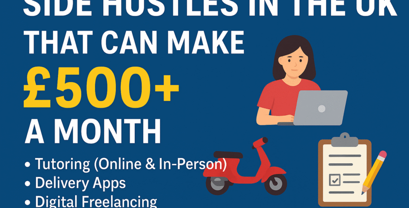 Make money UK side jobs