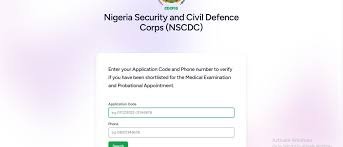 www.nscdc.gov.ng application portal
